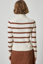 Load image into Gallery viewer, Stripe Turtleneck Sweater