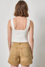 Load image into Gallery viewer, Wide Strap Tank - White