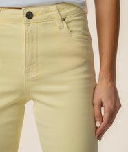 Load image into Gallery viewer, Pastel Yellow Kick Flare