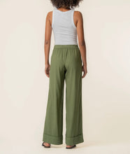 Load image into Gallery viewer, Linen Wide Leg - Dill