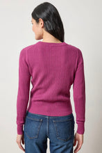 Load image into Gallery viewer, Multi Stitch Sweater-Dahlia