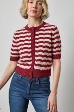 Load image into Gallery viewer, Port Stripe Cardi