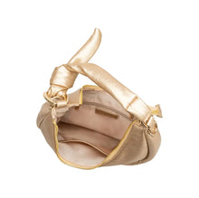 Load image into Gallery viewer, Lilie Gold Shoulder Bag
