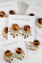 Load image into Gallery viewer, Tiger Crystal Earring