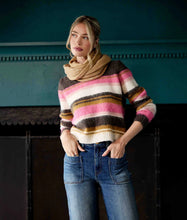Load image into Gallery viewer, Elvira Stripe Sweater
