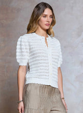 Load image into Gallery viewer, Scallop Crochet Sweater
