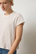 Load image into Gallery viewer, Flax Stripe Tee
