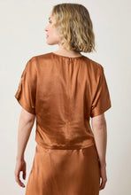 Load image into Gallery viewer, Satin Dolman Top - Copper
