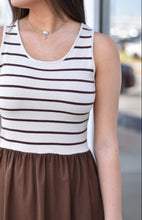 Load image into Gallery viewer, Contrast Stripe Midi
