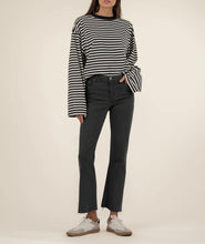 Load image into Gallery viewer, Pewter Green Kick Flare
