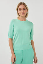 Load image into Gallery viewer, Basic Knit Tee - Mint
