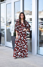 Load image into Gallery viewer, Fall Floral Kimono Maxi
