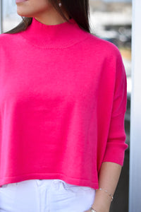 Thin Aja Sweater - Fuchsia