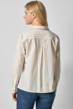 Load image into Gallery viewer, Neutral Stripe Button Down

