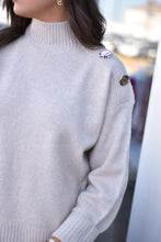 Load image into Gallery viewer, Button Shoulder Sweater

