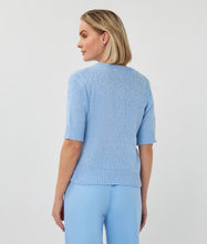 Load image into Gallery viewer, Sequin Sweater - Pacific Blue
