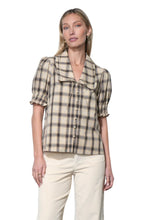 Load image into Gallery viewer, Betty Plaid Top
