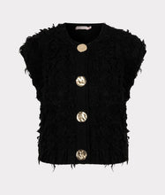 Load image into Gallery viewer, Fringe Cardi - Black
