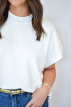 Load image into Gallery viewer, Drop Shoulder Top - Ivory
