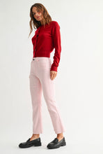 Load image into Gallery viewer, Pink Stripe Kick Flare
