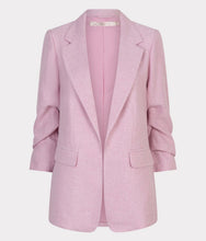 Load image into Gallery viewer, Pink Linen Blazer
