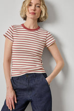 Load image into Gallery viewer, Henna Stripe Tee
