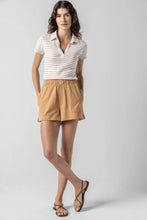Load image into Gallery viewer, Teak Stripe Polo
