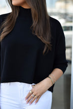 Load image into Gallery viewer, Thin Aja Sweater - Black
