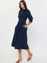 Load image into Gallery viewer, Navy Aline Midi
