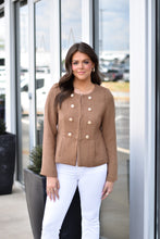 Load image into Gallery viewer, Camel Cinch Jacket
