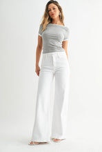 Load image into Gallery viewer, White Denim Trouser
