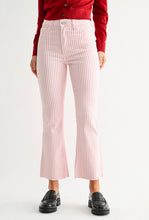 Load image into Gallery viewer, Pink Stripe Kick Flare
