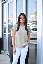 Load image into Gallery viewer, Crew Curve Tee - Sage
