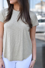 Load image into Gallery viewer, Crew Curve Tee - Sage
