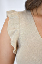 Load image into Gallery viewer, Lurex Ruffle Top
