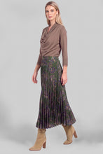 Load image into Gallery viewer, Paisley Pleated Skirt
