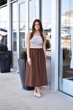 Load image into Gallery viewer, Contrast Stripe Midi
