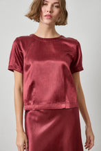 Load image into Gallery viewer, Cabernet Satin Top
