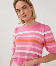 Load image into Gallery viewer, Striped Knit - Pink/Orange
