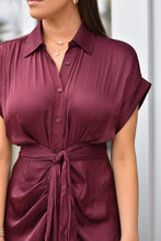 Load image into Gallery viewer, Tori Dress - Wine
