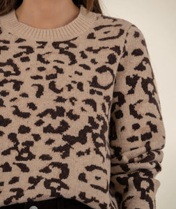 Gisela Leopard Sweater