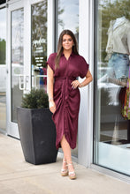 Load image into Gallery viewer, Tori Dress - Wine
