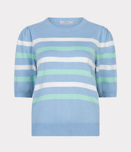 Load image into Gallery viewer, Striped Knit - Blue/Mint
