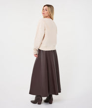 Load image into Gallery viewer, Chocolate A-line Skirt
