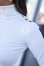 Load image into Gallery viewer, Button Shoulder Sweater

