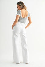 Load image into Gallery viewer, White Denim Trouser
