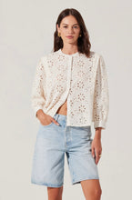 Load image into Gallery viewer, Allie Eyelet Top
