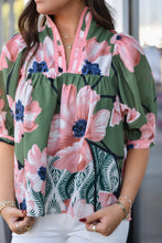 Load image into Gallery viewer, Olive Bloom Blouse
