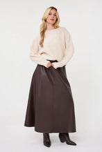 Load image into Gallery viewer, Chocolate A-line Skirt
