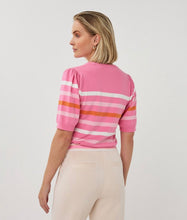 Load image into Gallery viewer, Striped Knit - Pink/Orange
